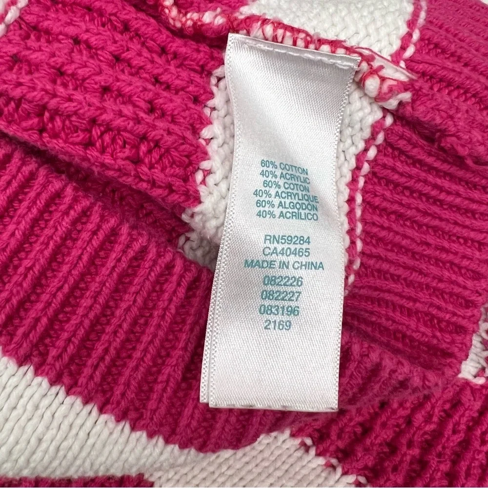 Childrens Place‎  Sweaters White Pink  Stripe Cotton